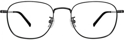 Очки компьютерные Xiaomi Mijia Anti-Blu-ray Glasses Titanium Lightweight HMJ06LM Black HMJ06LM 333 - фото 564867
