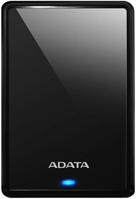 Жесткий диск A-Data HV620S Slim USB 3.1 1Tb Black AHV620S-1TU31-CBK 408 - фото 564940