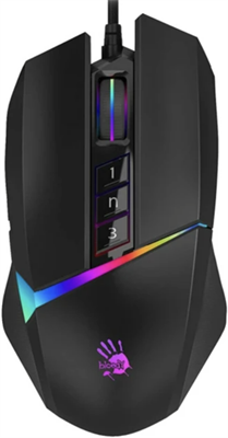 Мышь A4Tech Bloody W60 Max USB Black 483 - фото 565015