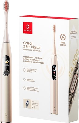 Зубная электрощетка Oclean X Pro Digital Gold 1105 - фото 565636