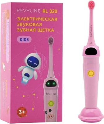 Зубная электрощетка Revyline RL 020 Kids Pink 1115 - фото 565646