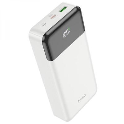Внешний аккумулятор Hoco Power Bank J102A Cool Figure PD20W+QC3.0 20000mAh White 1187 - фото 565723