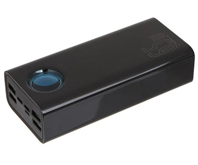 Внешний аккумулятор Baseus Power Bank Amblight Digital Display Fast Charge 30000mAh Black PPLG000101 1197 - фото 565733