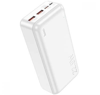 Внешний аккумулятор Hoco Power Bank J101B 30000mAh White 1202 - фото 565738