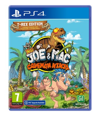 New Joe & Mac: Caveman Ninja - T-Rex Edition [PS4] 1634 - фото 566171