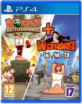 Worms Battlegrounds & Worms WMD - Double Pack [PS4] 1955 - фото 566493