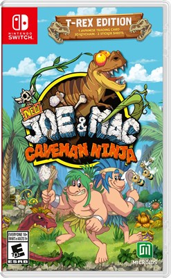 New Joe & Mac: Caveman Ninja - T-Rex Edition [Nintendo Switch] 2557 - фото 567095