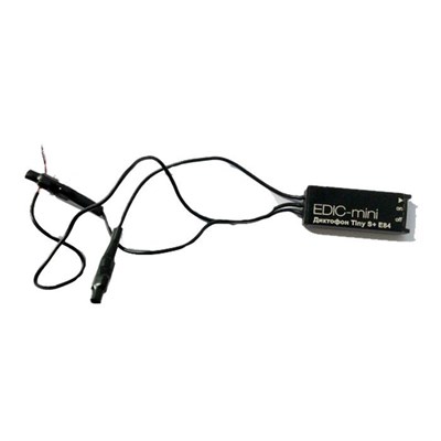 Цифровой диктофон Edic-mini Tiny S+ E84-150HQ 4 Гб Black 3001 - фото 567536