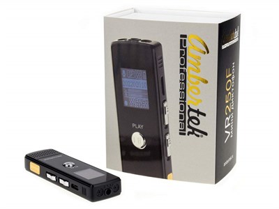 Цифровой диктофон Ambertek VR250F 16 Гб Black 3013 - фото 567548