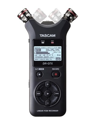 Цифровой диктофон Tascam DR-07X Black 3017 - фото 567552