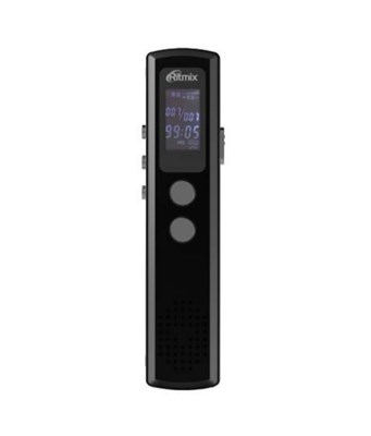 Цифровой диктофон Ritmix RR-120 4 Гб Black 3027 - фото 567561