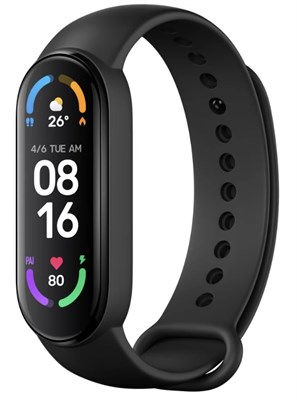 Умный браслет Xiaomi Mi Smart Band 6, чёрный 3065 - фото 567607