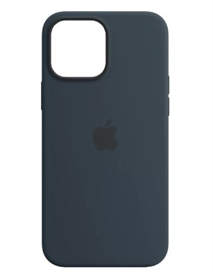 Чехол для iPhone 13 Pro Max Silicone Case (MagSafe), темно-синий 3169 - фото 567718