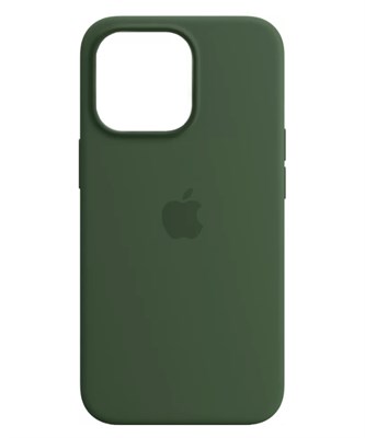 Чехол для iPhone 13 Pro Silicone Case (MagSafe), зелёный 3173 - фото 567722