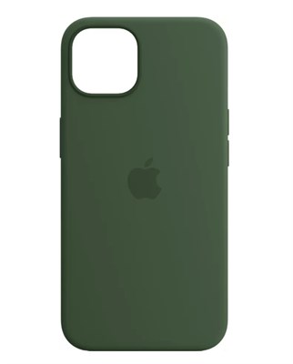 Чехол для iPhone 13 Silicone Case (MagSafe), зелёный 3184 - фото 567733