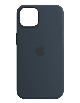 Чехол для iPhone 13 Silicone Case (MagSafe), темно-синий 3189 - фото 567738
