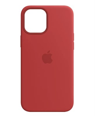 Чехол для iPhone 12 Pro Max Silicone Case (MagSafe), красный 3191 - фото 567740