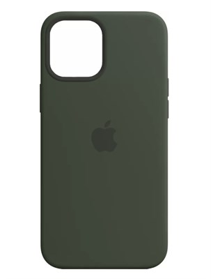 Чехол для iPhone 12 Pro Max Silicone Case (MagSafe), зелёный 3200 - фото 567749