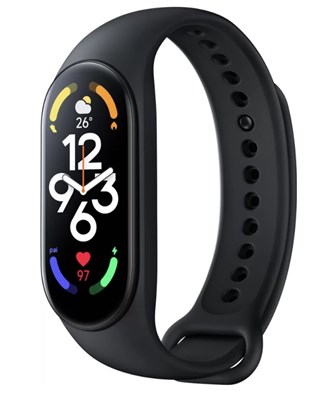 Умный браслет Xiaomi Mi Smart Band 7, чёрный 3224 - фото 567773