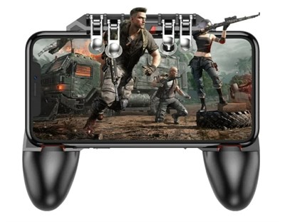 Держатель-джойстик игровой Hoco GM7, черный 3261 - фото 567817
