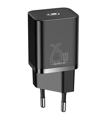 Зарядное устройство Baseus Super Si Quick Charger 1C QC3.0+PD3.0 25W Type-C CCSP020101 3308 - фото 567860