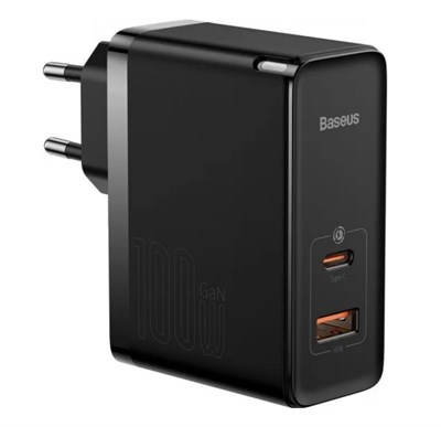 Зарядное устройство Baseus GaN5 Pro Fast Charger 100W CCGP090201 3350 - фото 567932