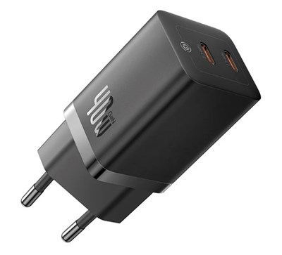 Зарядное устройство Baseus GaN5 Pro Fast Charger CCGAN40CE-M 40W, черный 3379 - фото 567989