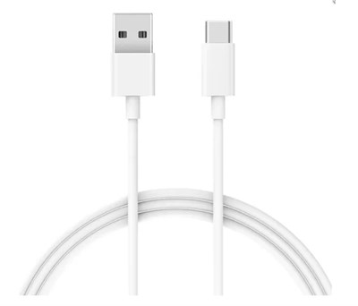 Кабель Xiaomi USB - Type-C Quick Charge 1м, белый 3414 - фото 568069