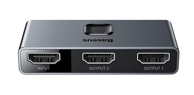 USB-концентратор Baseus Matrix HDMI Splitter CAHUB-BC0G, серый 3448 - фото 568131