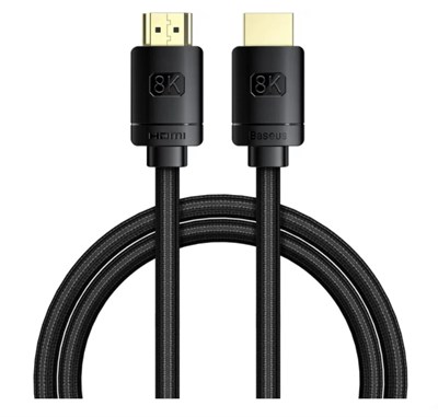 Кабель Baseus High Definition Series HDMI 8K to HDMI 8K Adapter Cable CAKGQ-J01 5м, черный 3449 - фото 568134