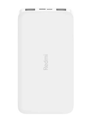 Внешний аккумулятор Xiaomi Redmi Power Bank 10000 мА⋅ч, белый 3624 - фото 568416