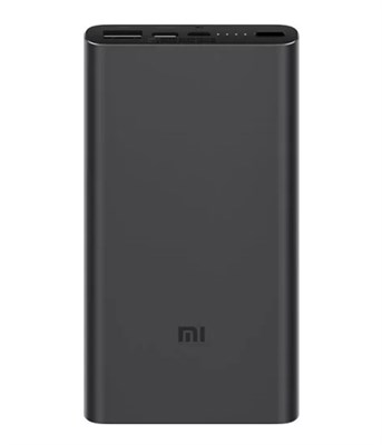 Внешний аккумулятор Xiaomi Mi Power Bank 3 10000 мА⋅ч PLM12ZM, чёрный 3625 - фото 568417