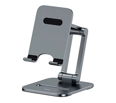 Держатель для телефона Baseus Desktop Biaxial Foldable Metal Stand LUSZ000013 3666 - фото 568465