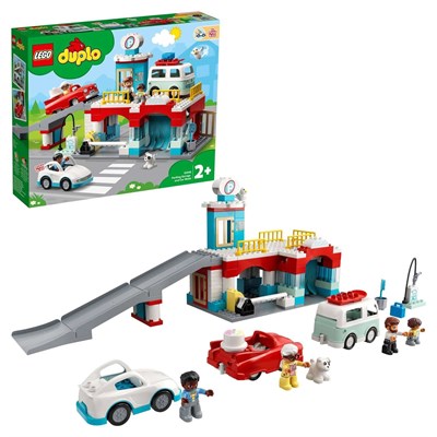 Конструктор Lego Duplo Гараж и автомойка 112 дет. 10948 3878 - фото 568736