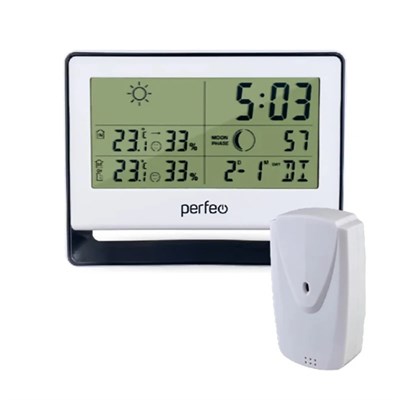 Погодная станция Perfeo Nuvole PF-S3607B Silver PF_C3449 3990 - фото 568859