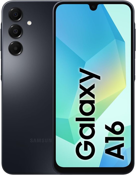 Samsung Galaxy A16 LTE, Android-смартфон, мобильный телефон с двумя SIM-картами, 4 ГБ ОЗУ, 128 ГБ встроенной памяти, черный (версия для ОАЭ) 1000012795