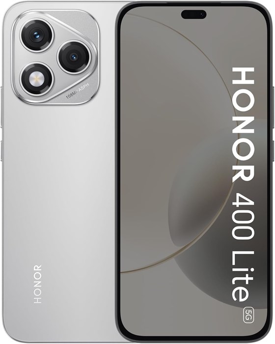HONOR 400 Lite 5G — 8 ГБ ОЗУ, 256 ГБ ПЗУ, камера с датчиком движения 108 МП, 6,7-дюймовый AMOLED-дисплей с частотой обновления 120 Гц, цвет «серый бархат» — версия для Ближнего Востока 1000012314 - фото 569802