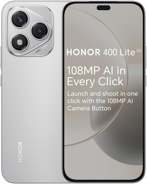 Honor 400 Lite DUAL-SIM 256 ГБ ПЗУ + 8 ГБ ОЗУ (только GSM | CDMA не поддерживается), заводская разблокировка 5G (серый бархат) — международная версия 1000012324 - фото 569902