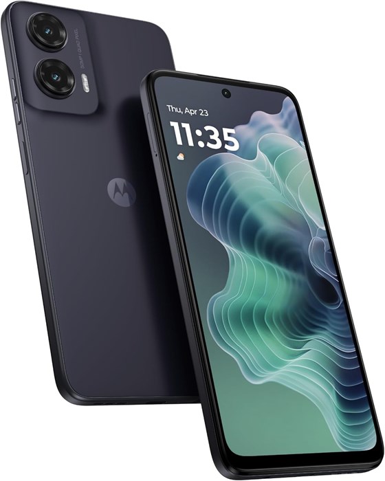MOTOROLA G35 5G, 8 ГБ ОЗУ, pSIM + eSIM, 128 ГБ ПЗУ, UNISOC T760, 6,7-дюймовый дисплей FHD+ с частотой обновления 120 Гц, Android 14, цвет "полночный чёрный" 1000012300 - фото 569951