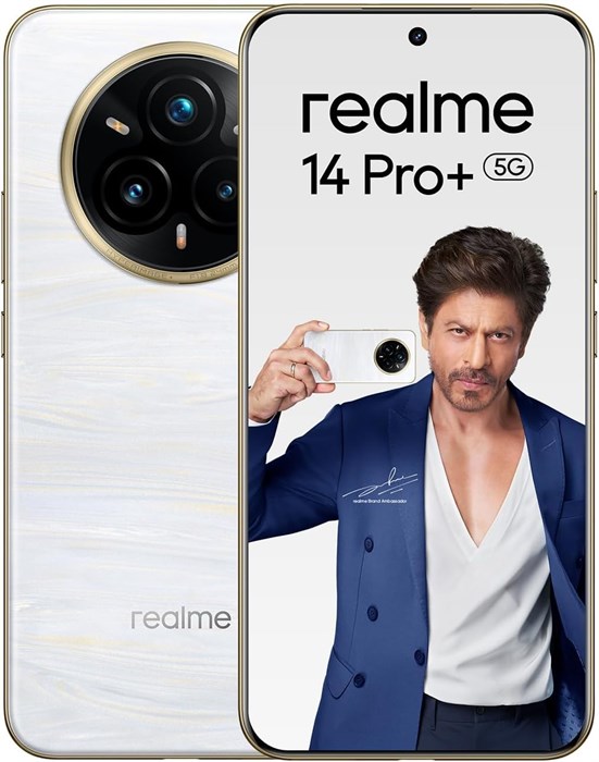 Смартфон realme 14 Pro+ 5G | 12 ГБ ОЗУ + 512 ГБ ПЗУ | 6,83-дюймовый OLED-дисплей с частотой обновления 120 Гц | Snapdragon 7s Gen 3 | 50-мегапиксельная камера Periscope с оптической стабилизацией изображения | 6000 мА·ч | Быстрая зарядка 80 Вт | Android 1 1000014709 - фото 570098