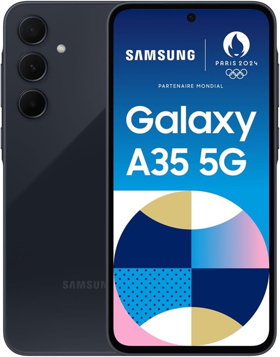 Samsung Galaxy A35 5G, 256 ГБ памяти, 8 ГБ ОЗУ, Android-смартфон, Awesome Navy (международная версия) 1000004224 - фото 570135