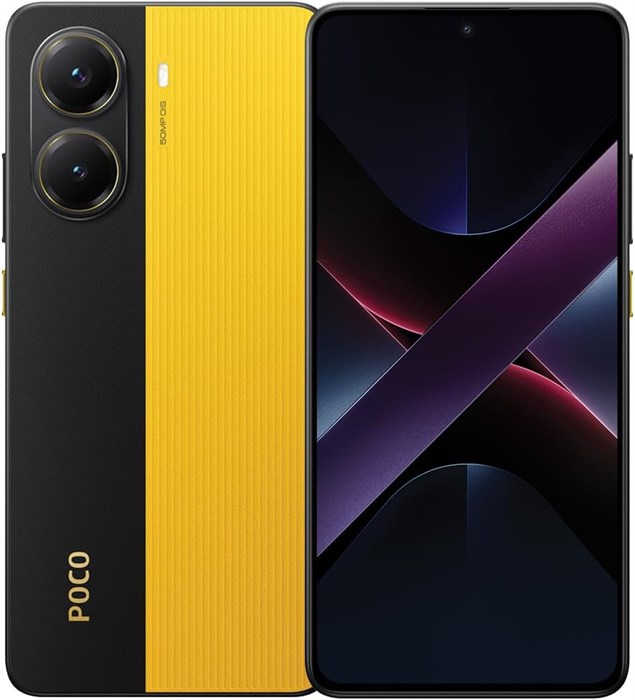 POCO X7 Pro Yellow 12 ГБ ОЗУ 512 ГБ 5G Mobile | MediaTek Dimensity 8400-Ultra | Изогнутый AMOLED-дисплей 1,5K 120 Гц | Основная камера 50 МП с оптической стабилизацией изображения | IP68 | Аккумулятор 5110 мАч с функцией Hypercharge 90 Вт 1000012346 - фото 570259