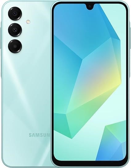 Смартфон Samsung Galaxy A16 LTE, 8 ГБ ОЗУ + 128 ГБ встроенной памяти, две SIM-карты, светло-зелёный — разблокированная международная версия — работает по всему миру 1000014727 - фото 570294