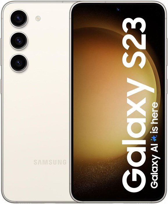 Samsung Galaxy S23 5G (кремовый, 8 ГБ ОЗУ, 128 ГБ встроенной памяти) — процессор Snapdragon, разблокированная международная версия — работает по всему миру 1000012520 - фото 570374