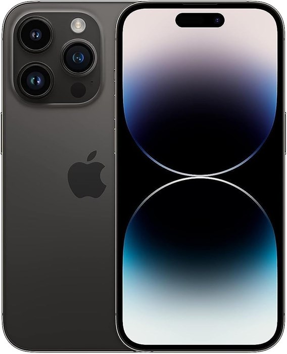 Apple (восстановленный) iPhone 14 Pro (128 ГБ) — космический чёрный 1000005990 - фото 570504