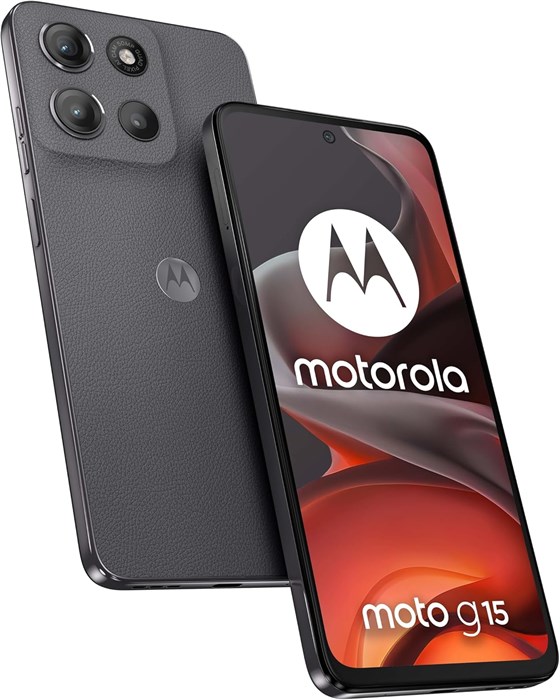 Motorola G15 Dual SIM 4G | 8 слотов оперативной памяти с расширенными возможностями | 256 ГБ встроенной памяти | 50-мегапиксельная камера с искусственным интеллектом | 6,72-дюймовый дисплей FHD+ | Аккумулятор 5200 мА·ч | Android 15 (Gravity Grey) 1000012368 - фото 570546