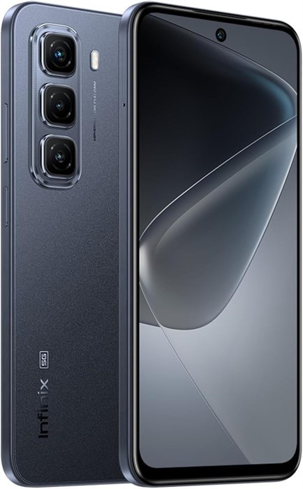 Infinix Hot50 5G 8+8 ГБ 256 ГБ, версия для Ближнего Востока (глянцевый черный) 1000014745 - фото 570573