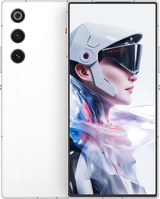Игровой телефон REDMAGIC 10 Air 120 Гц, смартфон на Android 5G, 16 ГБ ОЗУ + 512 ГБ ПЗУ, Snapdragon 8 Gen 3, 6,8-дюймовый полноэкранный AMOLED-дисплей, разрешение FHD+, камера 50 Мп, поддержка двух SIM-карт, разблокированный белый телефон 1000014750 - фото 570628
