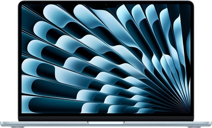 Apple MacBook Air 2025 года (13 дюймов, чип Apple M4 с 10-ядерным центральным процессором и 8-ядерным графическим процессором, 16 ГБ унифицированной памяти, 256 ГБ) — небесно-голубой; английский 1000003087 - фото 570648