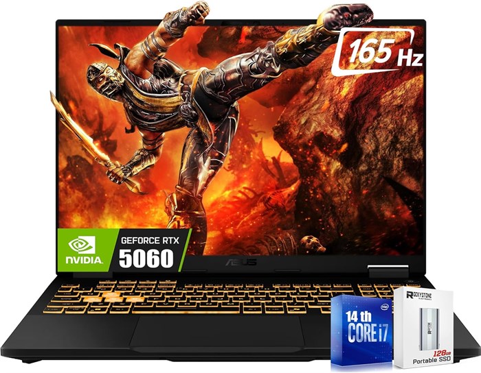 Игровой ноутбук ASUS TUF F16 16" FHD+ 165 Гц, 16-ядерный процессор Intel i7-14650HX 14-го поколения (>i9-13900HX), видеокарта NVIDIA GeForce RTX 5060 8 ГБ GDDR7, клавиатура с RGB-подсветкой, распознавание лиц, 128 PSD, Windows 11 Домашняя (32 ГБ | 2 ТБ SS 1000014753 - фото 570743